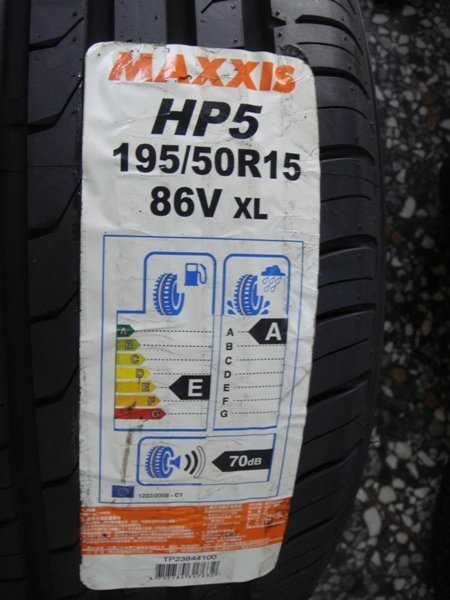 {向日葵輪胎館}MAXXIS  瑪吉斯  HP5 195-50-15  瑪吉斯 MAXXIS 舒適性能胎系列現貨特價中