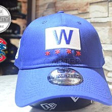 New Era Chicago Cubs Fly the W Royal Blue 芝加哥小熊隊冠軍Ｗ軟帽老帽可調式