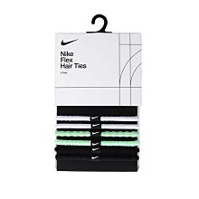 NIKE FLEX 髮圈 6入(頭帶 慢跑 路跑 有氧 瑜珈 「N1009194130OS」≡排汗專家≡