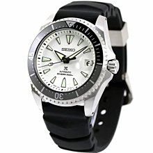 預購 SEIKO SBDC131 精工錶 44mm 機械錶 潛水錶 白面盤 黑膠錶帶 藍寶石 鈦金屬 男錶女錶