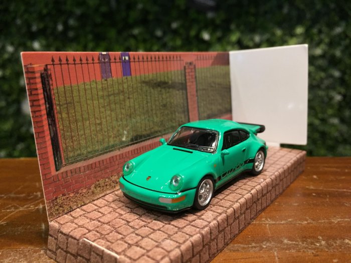 1/64 Schuco Porsche 911 Turbo Green T64S009GR【MGM】