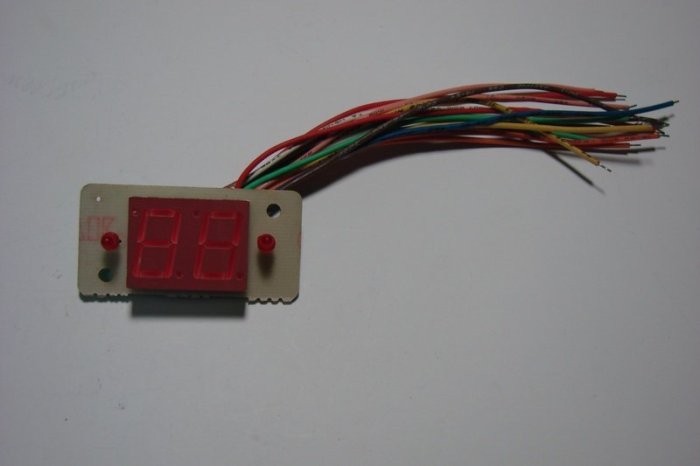 【262】7-Segment display 2個8字LED七段顯示器 共陰極