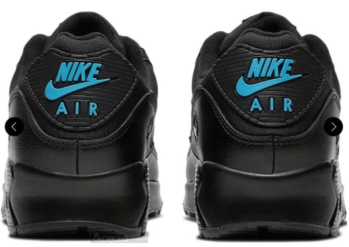 免運 Nike Air Max 90 DC4116-002 Black Laser Blue 黑 藍 氣墊鞋【GL代購】