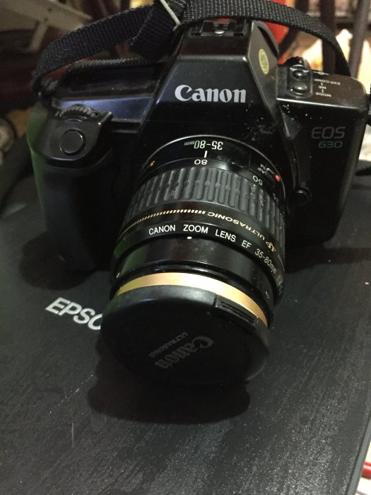 【強強2店】CANON EOS 630 CANON EF 接環 自動對焦 AF 底片機  因手邊沒有底片無法測試:當收藏