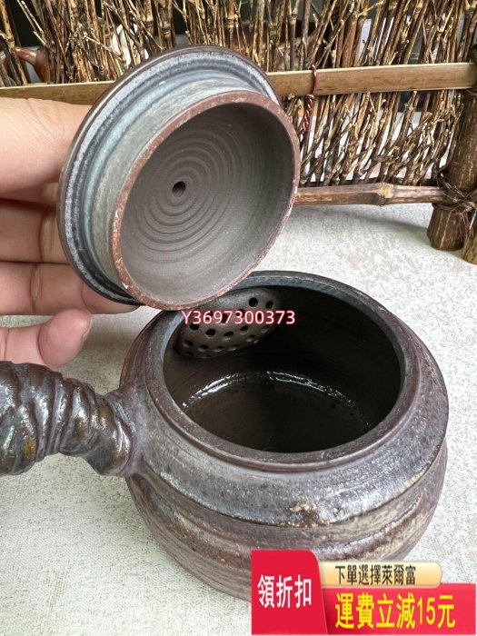 特價柴窯側把茶壺柴燒壺大號壺柴燒茶壺裸燒無釉小泡茶壺粗陶壺素 紫砂 建盞 茶具