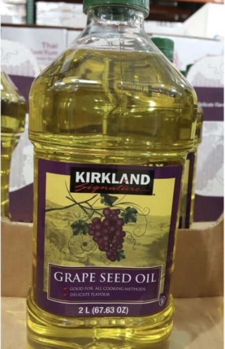 Kirkland Signature科克蘭 葡萄籽油 每瓶2公升-吉兒好市多COSTCO代購