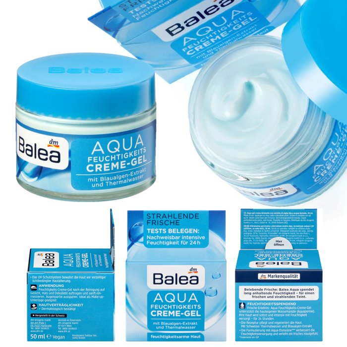 德國 Balea 巴利亞 Q10 日霜 晚霜 AQUA海藻 精華保濕霜 50ml 熬夜霜 緊緻 面霜 臉部保養