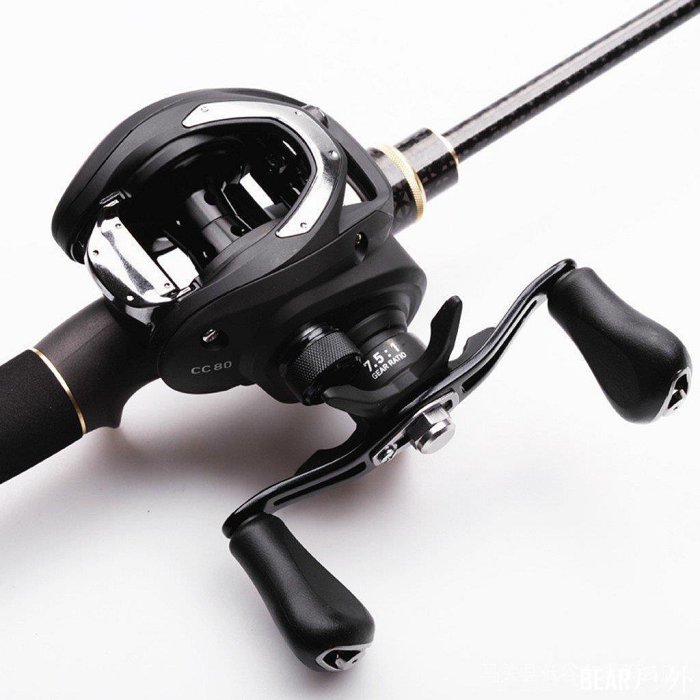 BEAR戶外聯盟日本DAIWA CC80 CR80 小烏龜捲線器 改裝淺線杯 微物線杯 路亞遠投 防炸線水滴輪 魚線輪 魚輪 雙軸捲線器