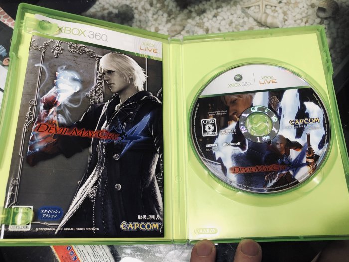 土城可面交XBOX360遊戲 X BOX360惡魔獵人 4 Devil May Cry 4日版360遊戲