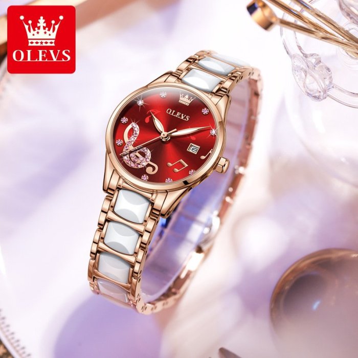 現貨手錶腕錶明星代言歐利時品牌手錶石英錶抖音網紅熱銷防水女士手錶