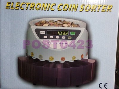 (一五金) 點鈔機系列-新款分幣機 數幣機 高速高效智能全自動數硬幣的機器 硬幣清算機準確 硬幣點數設備