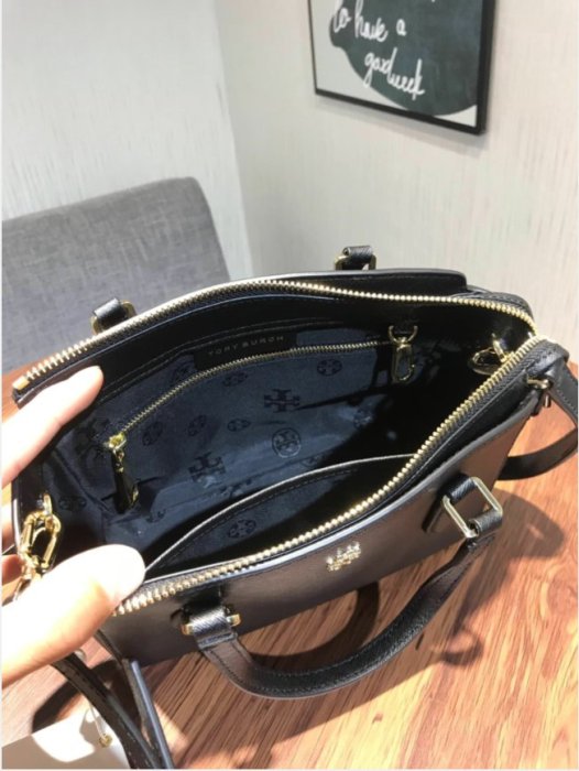 品牌特賣店 美國代購正品 全新 TORY BURCH TB 029 十字紋牛皮手提斜跨女包美國100%正品代購 附件齊全