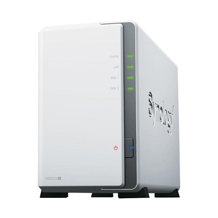 【咨詢客服推薦】Synology群暉nas存儲DS223j 家用企業辦公網絡存儲個人云存儲兩盤位群輝DS220J升級