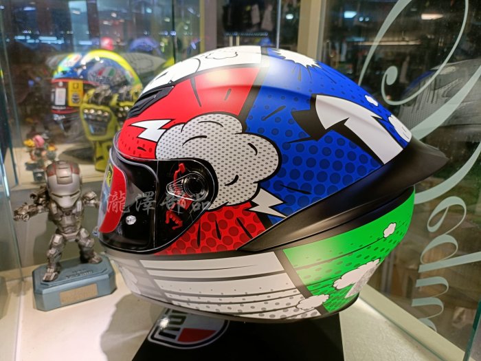 瀧澤部品 義大利 AGV K1 全罩安全帽 BANG 消光 亞洲版 彩繪 透氣舒適 預留藍芽耳機孔 通勤 雙D扣