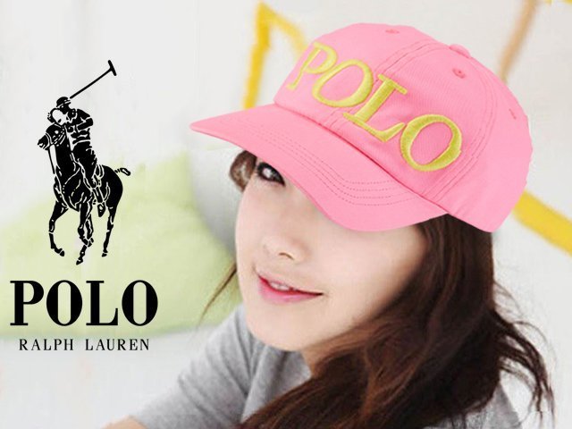 真品特價899 Polo Ralph Lauren Hat 女孩Logo運動休閒鴨舌帽棒球帽遮陽防曬 愛Coach包包