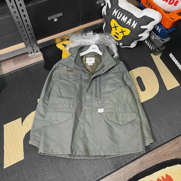 【希望商店】【✔寄賣商品】WTAPS WSFM JACKET 20AW 連帽 軍裝 夾克 外套