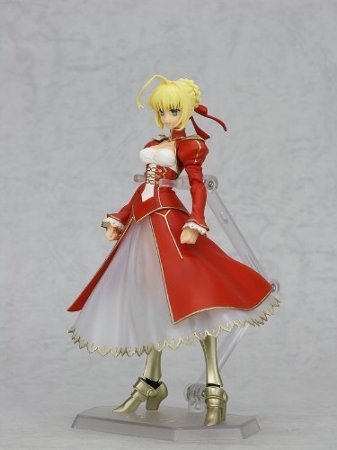 PSP　Fate / EXTRA figma Saber 紅賽巴 尼祿 可動模型(不含PSP遊戲及特典CD)　新品