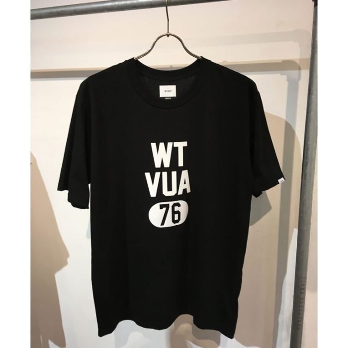 【日貨代購CITY】2018SS WTAPS WTVUA 03 短TEE 植絨 余文樂 LOGO 目錄隱藏款 3色 現貨