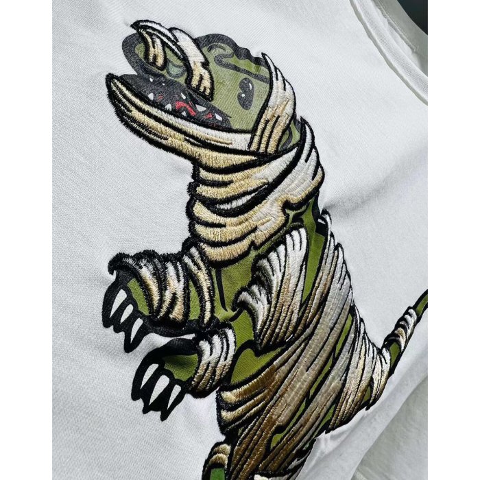 美國品牌COACH Michael Jordan繃帶恐龍rexy刺繡短袖T恤 代購