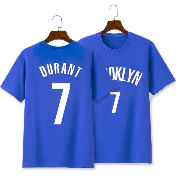 🏀KD杜蘭特Kevin Durant短袖棉T恤上衣🏀NBA籃網隊Adidas愛迪達運動籃球衣服T-shirt男961