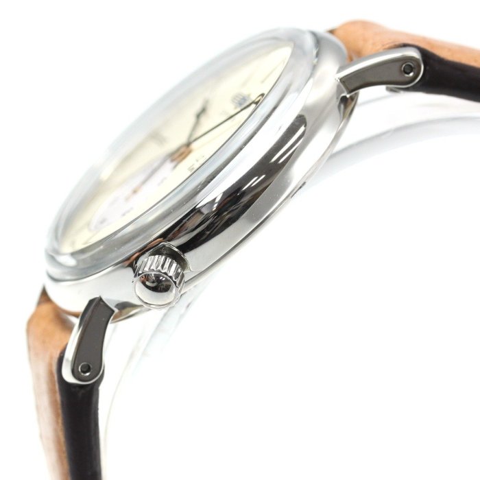 ZEPPELIN 齊柏林飛船 7135-5 手錶 36mm Rome 德國錶 軍風 淡黃色面盤 淺棕色皮錶帶 男錶女錶