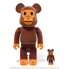 【日貨代購CITY】 APE BAPE BABY MILO BE@RBRICK FLOCKY 庫柏力克熊 公仔 現貨