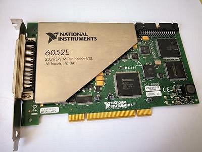 美國NI PCI-6052E 333 kS/s, 16位, 16路模擬輸入數據採集卡