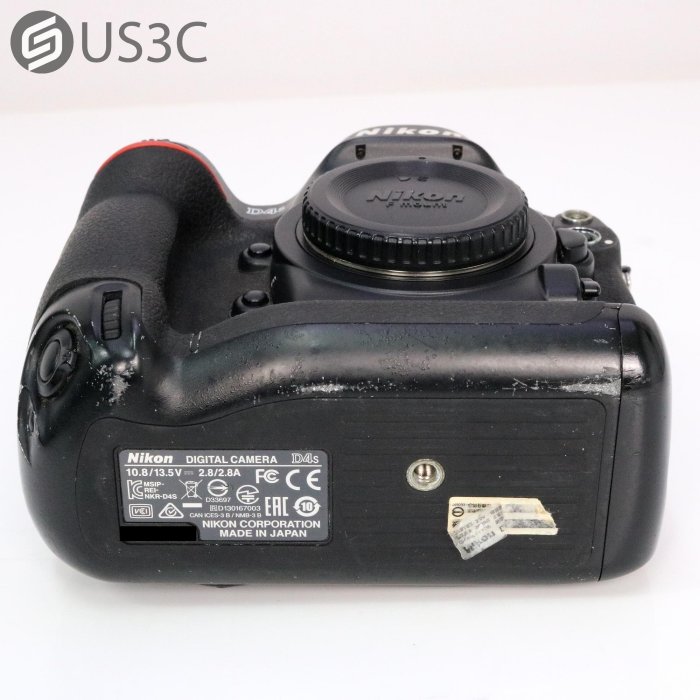 【US3C-小南門店】公司貨 尼康 Nikon D4S 單機身 1620萬像素 靜音拍攝 全片幅 防塵防水 11 fps連拍 雙卡槽 二手相機 單眼相機