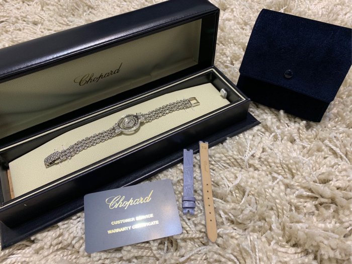 CHOPARD HAPPY DIAMONDS 蕭邦極美名錶 蝴蝶結滿天星鑽錶