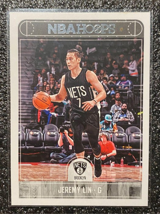 2017-18 Panini Hoops #132 Jeremy Lin 在布魯克林籃網隊