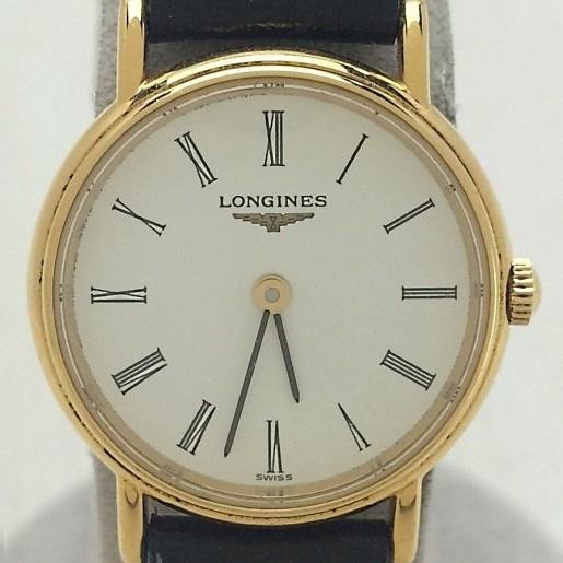 Longines/浪琴女表鍍金石英二手表瑞士手表原裝正品