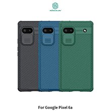 --庫米--NILLKIN Google Pixel 6a 黑鏡 Pro 保護殼 鏡頭滑蓋