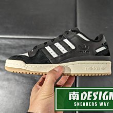 南🔥2023 3月 ADIDAS OG FORUM LOW CL 低筒 復古 奶油底 休閒 男女款 黑白 ID6857