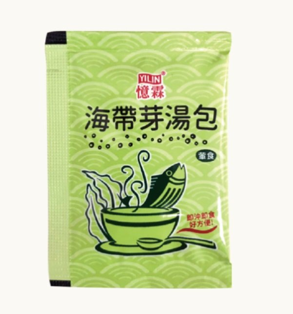 【嚴選SHOP】憶霖 海帶芽沖泡湯(單包販售)沖泡湯品 即食湯 海帶芽湯 紫菜湯 湯品 味噌湯 湯包 味噌湯【Z092】