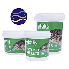 微笑的魚水族☆英國VITALIS【鼠魚底棲魚顆粒飼料(XS)70g】VS140 【免運費】