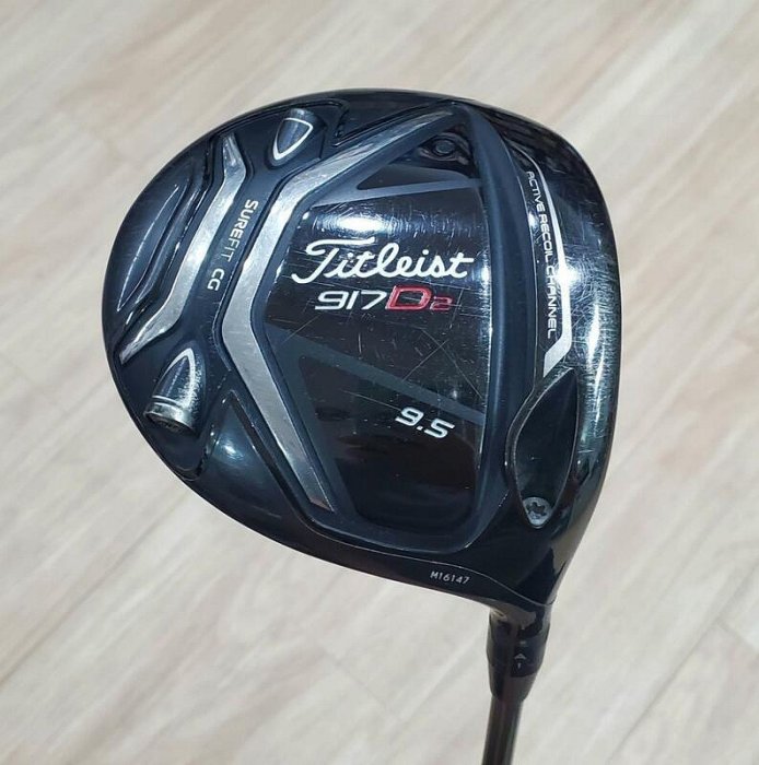 二手超美品Titleist 917D2 9.5° 角度可調開球木桿搭配高階TOUR AD TP-7