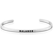 MANTRABAND BALANCE 完美平衡  銀色手環