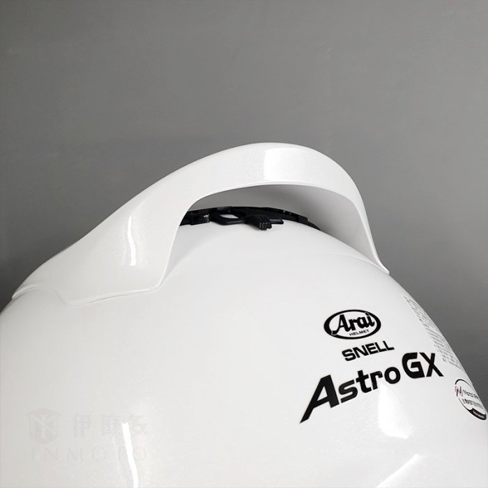 伊摩多※日本Arai ASTRO-GX 。素亮白 輕量化 大鴨尾 全罩式 安全帽 正面通風 好穿脫 通勤旅遊外送