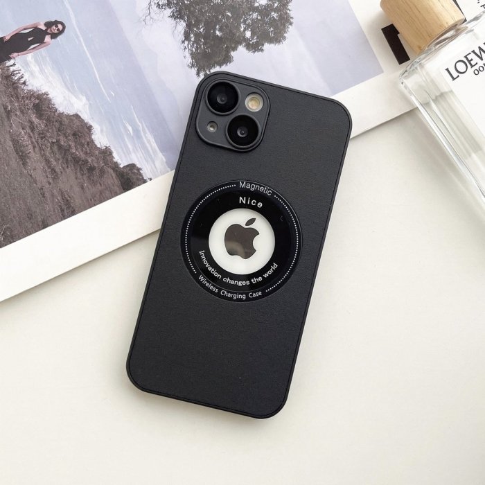 IPHONE鏡頭保護 商務 磁吸 帶鏡頭膜 皮紋 蘋果 手機殼 適用 iPhone 14 13 12 11 pro max 手機殼 保護殼