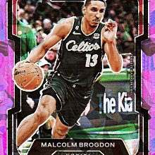 【桃6-0981】MALCOLM BROGDON (PINK) 2023-24 PRIZM