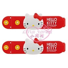 ♥小花花日本精品♥Hello Kitty凱蒂貓造型立體圖案紅色封口夾 保鮮夾 防潮夾 環保夾 兩入組 33199603