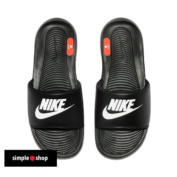 Simple Shop】NIKE SLIDE 運動拖鞋NIKE 基本款氣墊拖鞋黑色男款CN9675