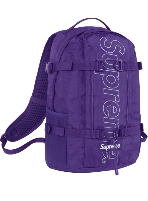 Cheers】2018AW Supreme 45th Backpack 後背包黑紅紫黃四色預購| Yahoo