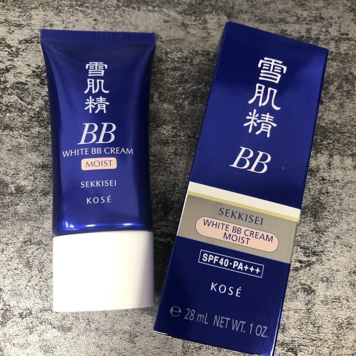 ◐香水綁馬尾◐ KOSE 高絲 雪肌精 潤白保濕BB霜 SPF40 (01明亮膚/02自然膚供選) 28ml