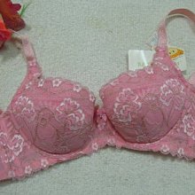 【奧黛莉】蕾絲繡花內衣【2592】~80C~粉紅色