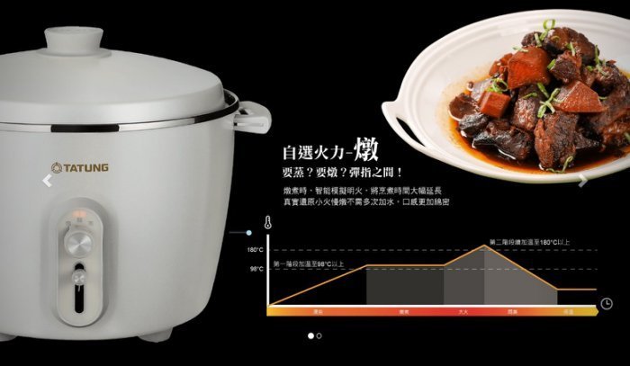 宗霖~大同百年紀念電鍋  【TAC-11V-MW】11人份 2段式溫控  304不鏽鋼1MM厚內鍋