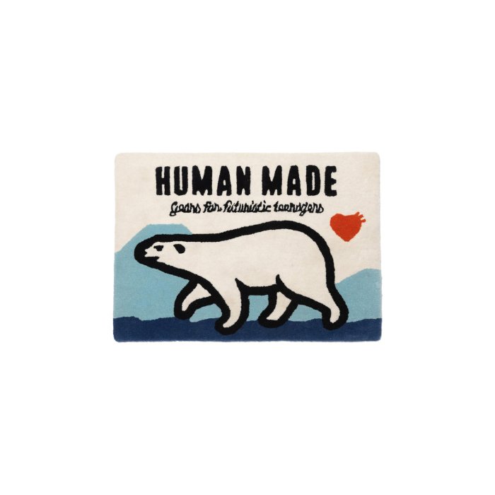 【日貨代購CITY】2023SS HUMAN MADE POLAR BEAR RUG 北極熊 地毯 地墊 現貨