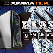 小白的生活工場* XIGMATEK Beast 野獸機殼 前面板最大支援240冷排/一體化水冷