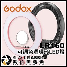 數位黑膠兔【 Godox 神牛 LR160 可調色溫 環形LED燈 19.4吋 】 環形燈 直播 美髮 補光燈 攝影棚