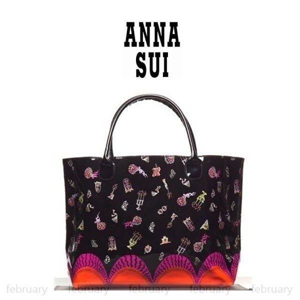 february 小舖 - [全新真品] ANNA SUI 安娜蘇 魔法炫彩提包 海灘包 果凍包 側背包